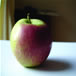 Photograph of an apple