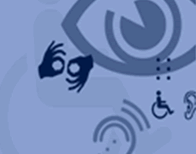 Graphic image collage of various Disabiliy Access Images